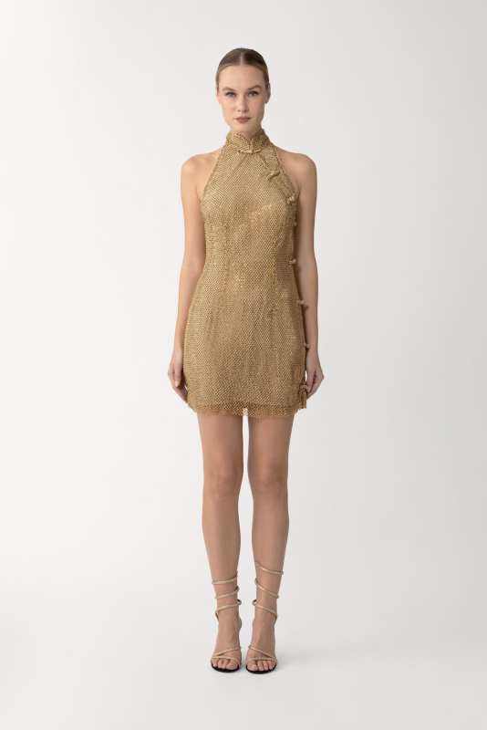 Selena Crystal Mini Dress